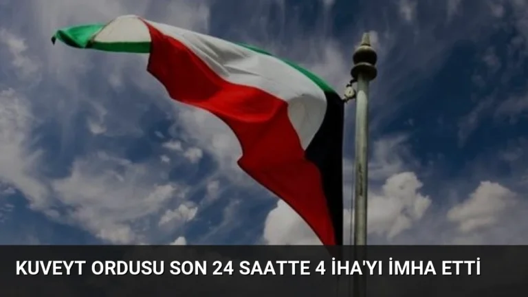 Kuveyt Ordusu Son 24 Saatte 4 İHA’yı İmha Etti