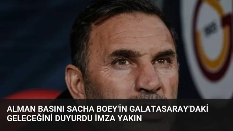 Alman Basını Sacha Boey’in Galatasaray’daki Geleceğini Duyurdu İmza Yakın