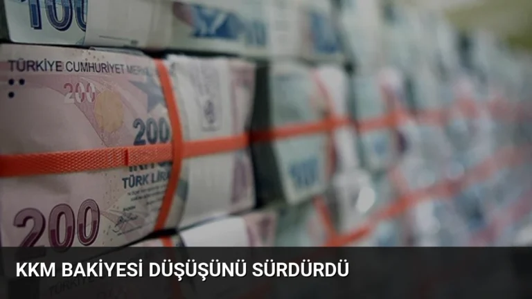 KKM Bakiyesi Düşüşünü Sürdürdü