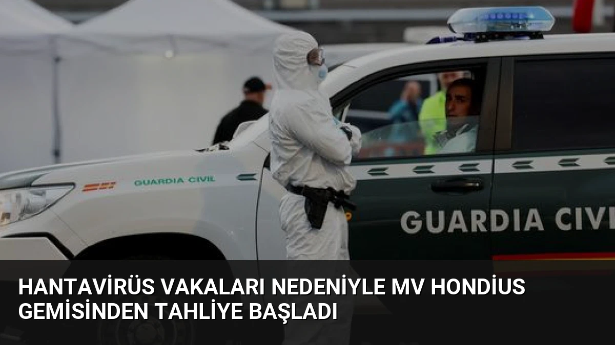 Hantavirüs Vakaları Nedeniyle MV Hondius Gemisinden Tahliye Başladı