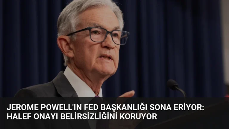 Jerome Powell’ın Fed Başkanlığı Sona Eriyor: Halef Onayı Belirsizliğini Koruyor