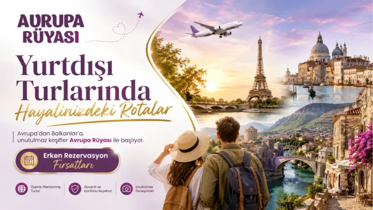 Otobüsle Avrupa Turu