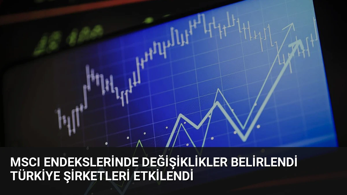 MSCI Endekslerinde Değişiklikler Belirlendi Türkiye Şirketleri Etkilendi