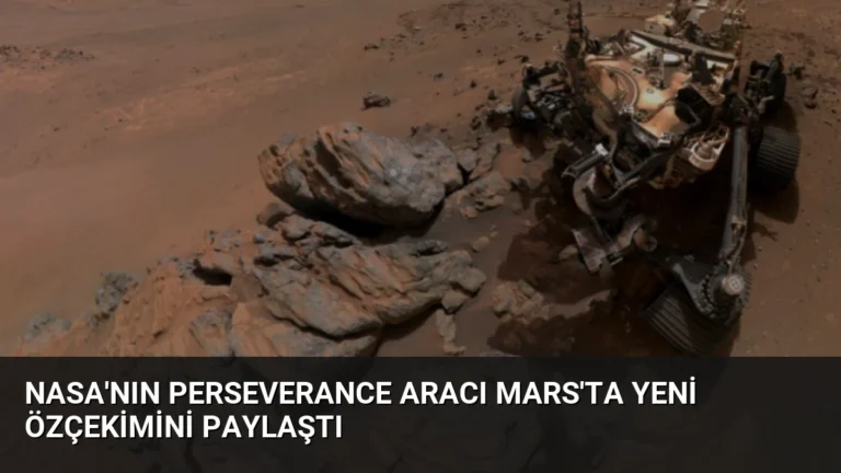 NASA’nın Perseverance Aracı Mars’ta Yeni Özçekimini Paylaştı