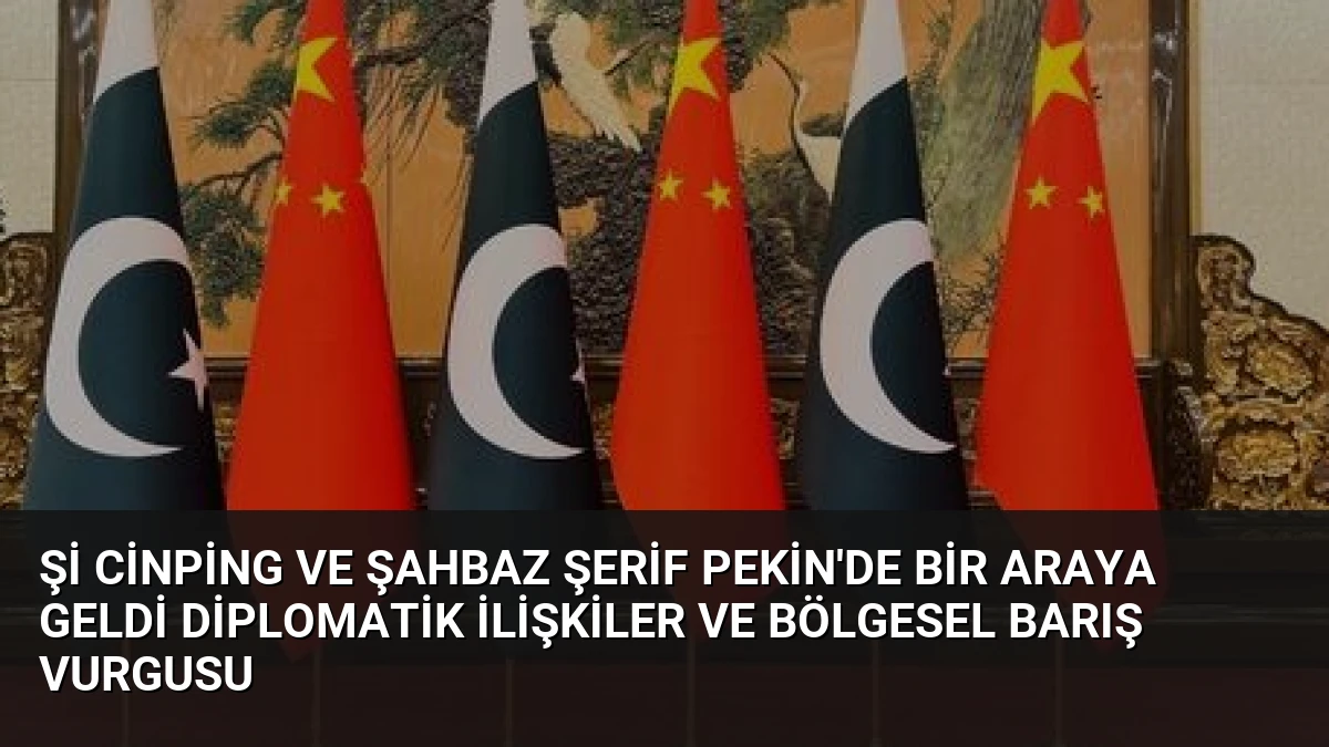 Şi Cinping ve Şahbaz Şerif Pekin’de Bir Araya Geldi Diplomatik İlişkiler ve Bölgesel Barış Vurgusu
