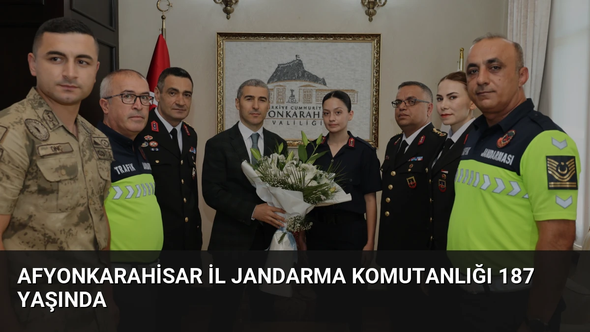 Afyonkarahisar İl Jandarma Komutanlığı 187 Yaşında