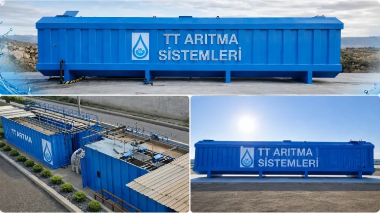 1000 Kişilik Paket Arıtma Sistemi Ve Büyük Yerleşim Alanları İçin Çözüm