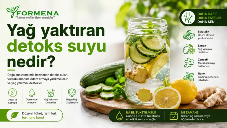 Yağ yaktıran detoks suyu nedir?