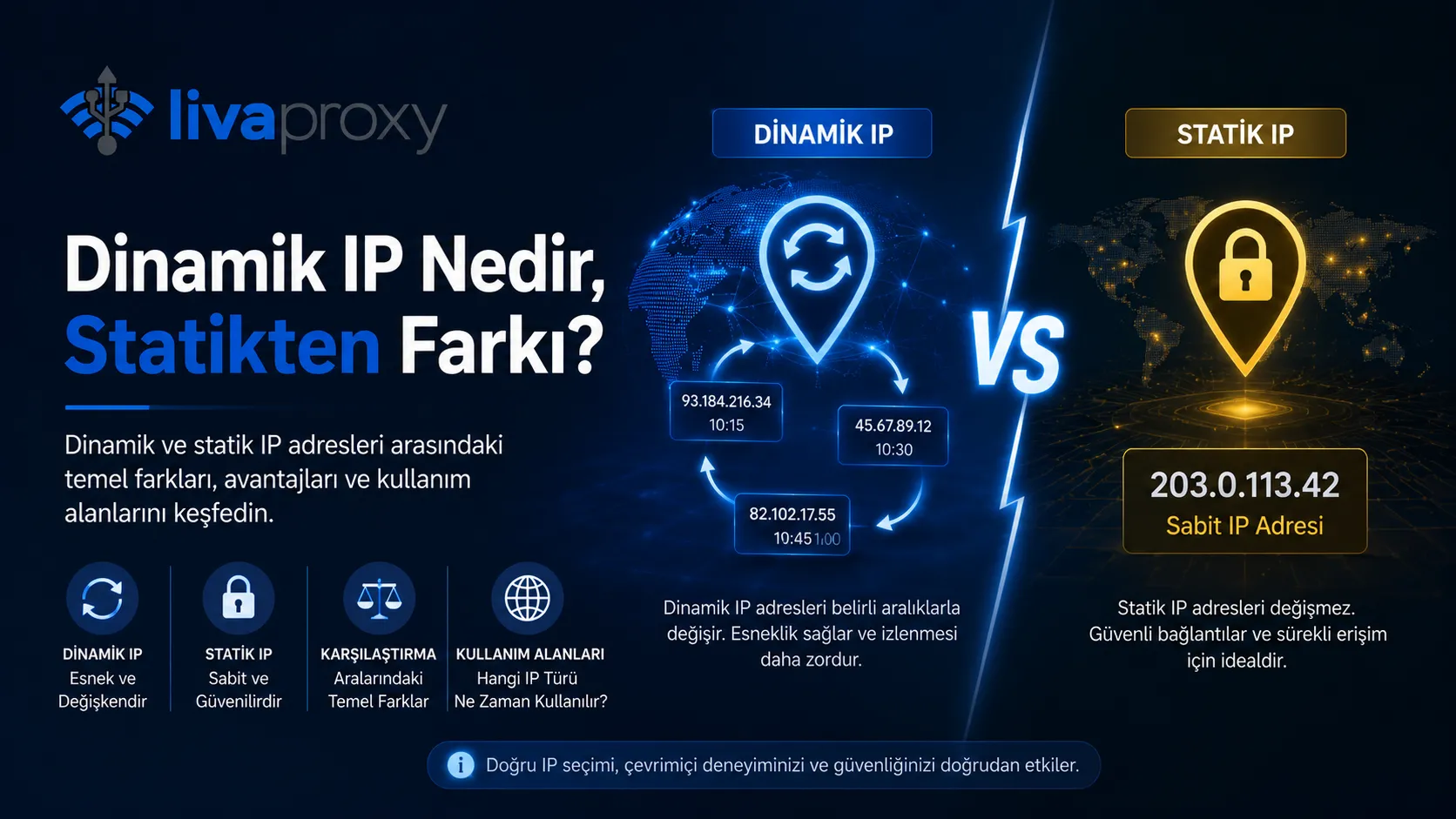 Dinamik IP Nedir, Statikten Farkı?