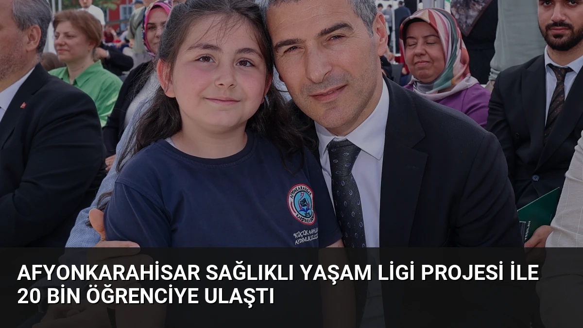 Afyonkarahisar Sağlıklı Yaşam Ligi Projesi ile 20 bin öğrenciye ulaştı