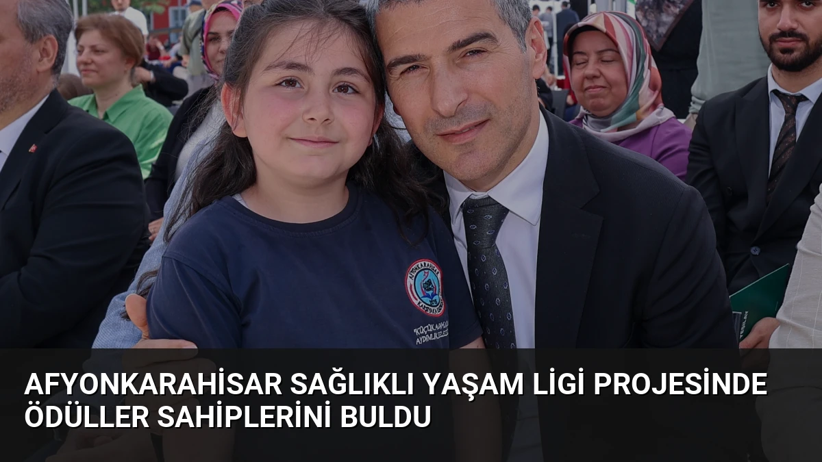 Afyonkarahisar Sağlıklı Yaşam Ligi Projesinde Ödüller Sahiplerini Buldu