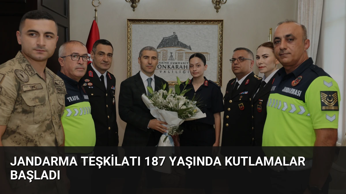Jandarma Teşkilatı 187 Yaşında Kutlamalar Başladı