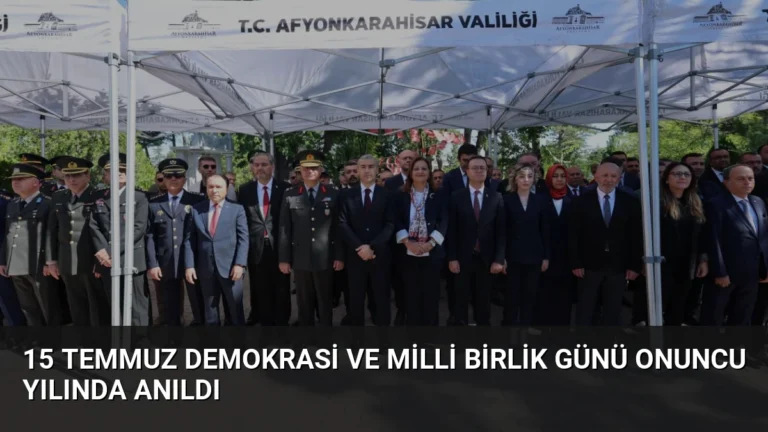 15 Temmuz Demokrasi ve Milli Birlik Günü onuncu yılında anıldı