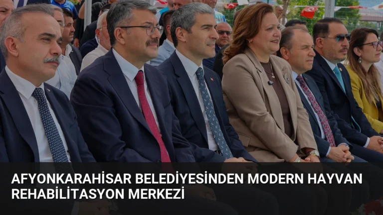 Afyonkarahisar Belediyesinden Modern Hayvan Rehabilitasyon Merkezi