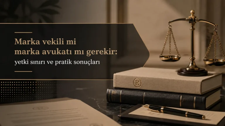 Marka vekili mi marka avukatı mı gerekir: yetki sınırı ve pratik sonuçları