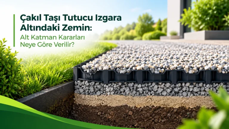 Çakıl Taşı Tutucu Izgara Altındaki Zemin: Alt Katman Kararları Neye Göre Verilir?