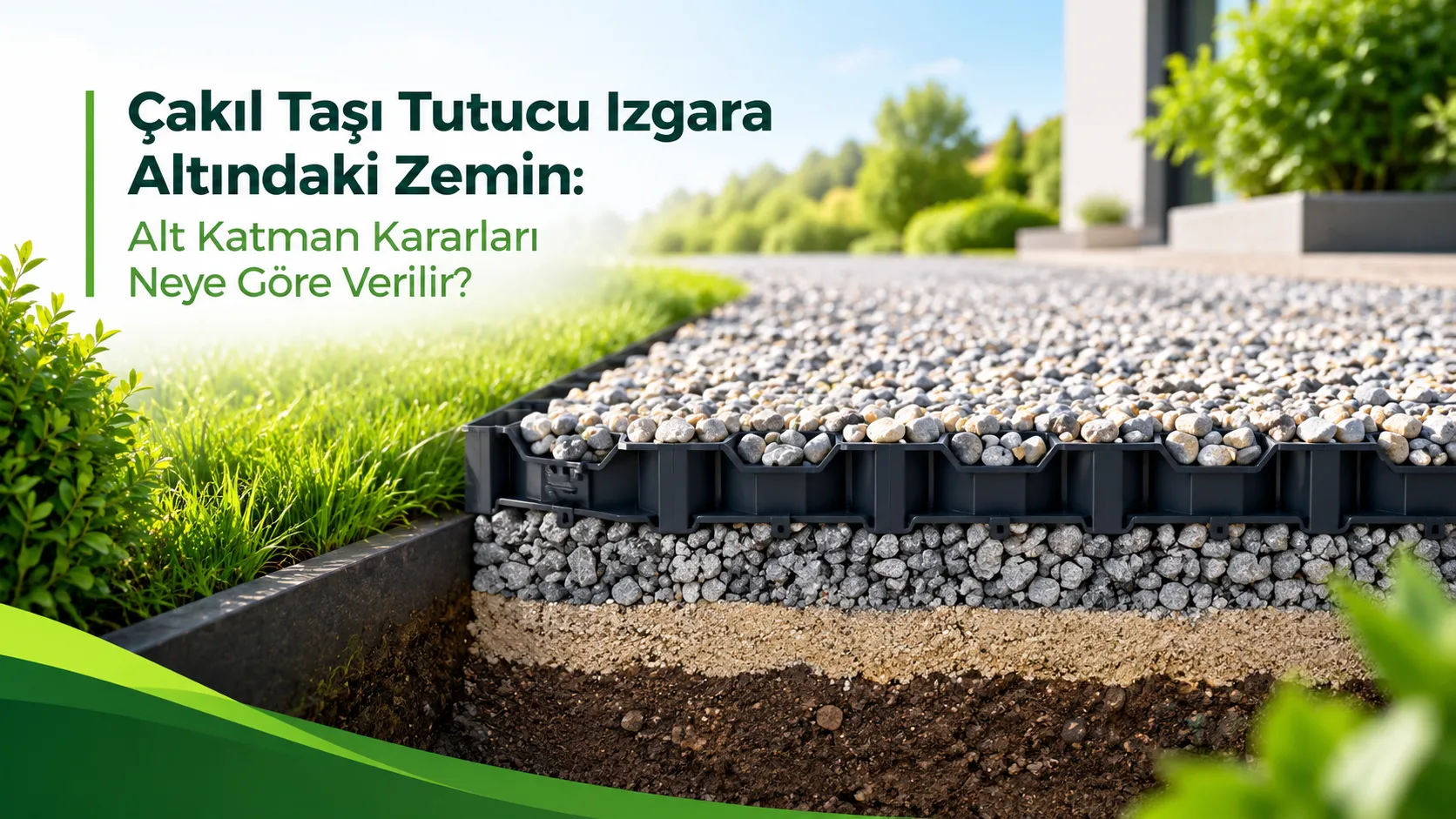 Çakıl Taşı Tutucu Izgara Altındaki Zemin: Alt Katman Kararları Neye Göre Verilir?