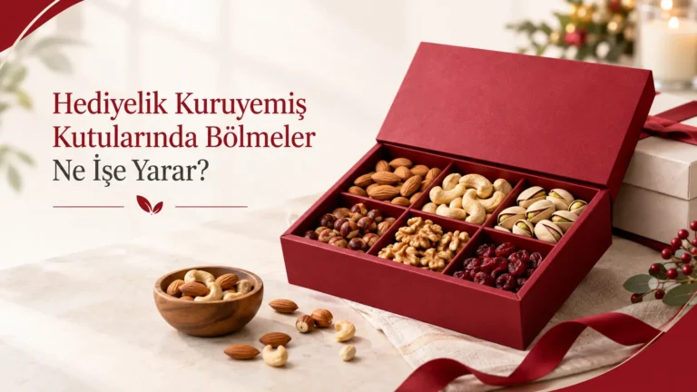 Hediyelik Kuruyemiş Kutularında Bölmeler Ne İşe Yarar?