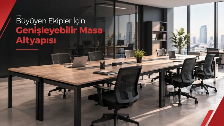 Büyüyen Ekipler İçin Genişleyebilir Masa Altyapısı