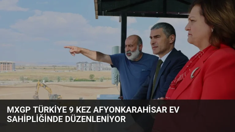 MXGP Türkiye 9 Kez Afyonkarahisar Ev Sahipliğinde Düzenleniyor