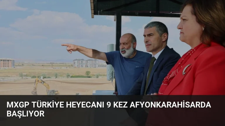 MXGP Türkiye Heyecanı 9 Kez Afyonkarahisarda Başlıyor