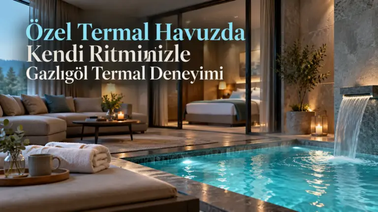 Özel Termal Havuzda Kendi Ritminizle Gazlıgöl Termal Deneyimi