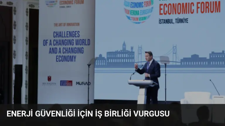 Enerji Güvenliği İçin İş Birliği Vurgusu